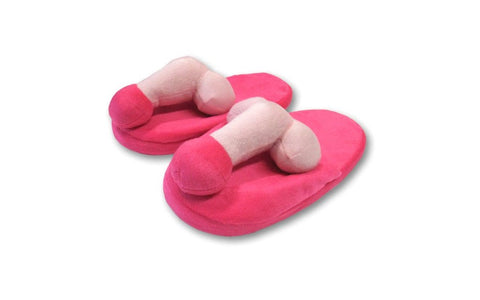 Novelty Penis Shape Pecker Slippers - Party Gifts and Novelties