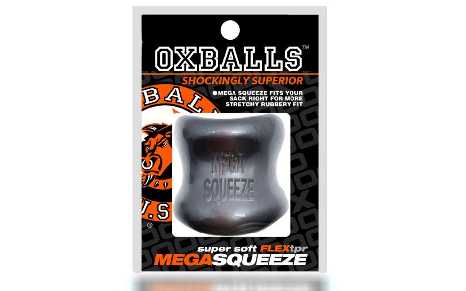 Oxballs Mega Squeeze Ergofit Ball Stretcher Steel - - Ball Stretchers and Crushers