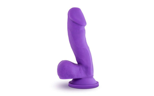 Ruse Juicy Harness Compatible Realistic Dong Purple - Realistic Dildos