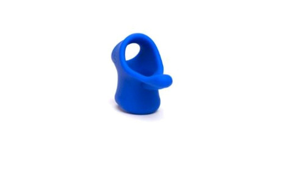 Sport Fucker Tailslide 2.0 Stretchy Cock & Ball Ring Blue - - Stretchy Cock Rings