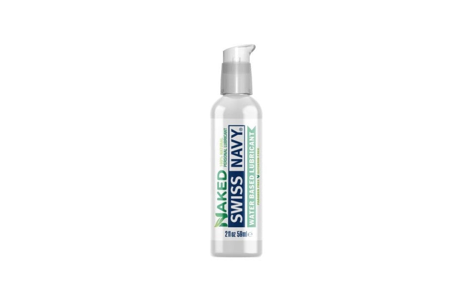 Swiss Navy Naked All Natural Water Based Lubricant 237ml - - Water Based Lubes