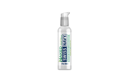 Swiss Navy Naked All Natural Water Based Lubricant 237ml - Water Based Lubes