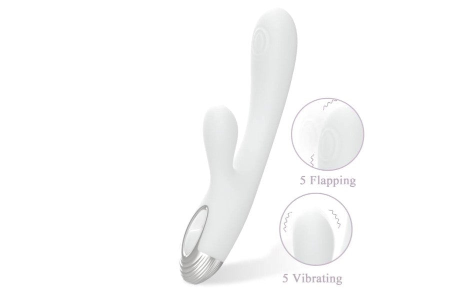 Drywell Pada Rabbit and G-Spot Pulsing Vibrator - - Rabbit Vibrators