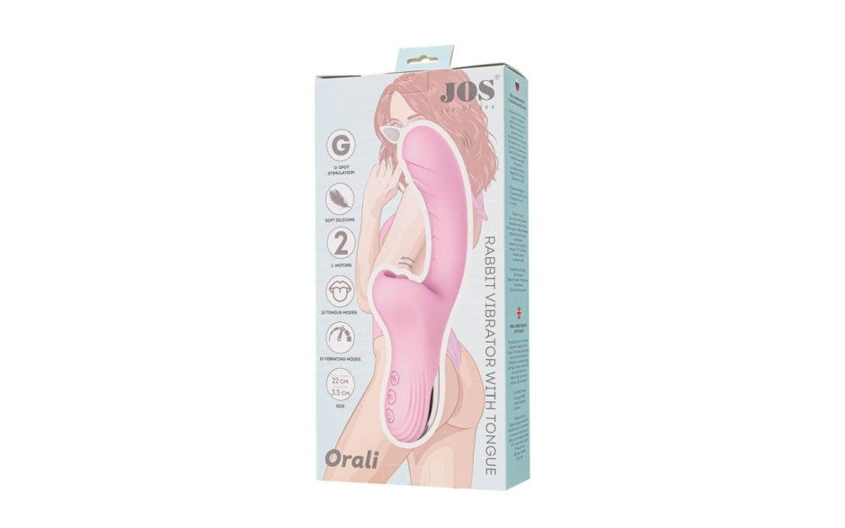 JOS Orali G Spot Vibrator With Massaging Tongue - - G-Spot Vibrators