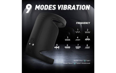 S-Hande Royal Dual Motor Penis Shaft Massager - Vibrating Cock Rings