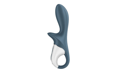 Satisfyer Air Pump Booty 2 Anal Vibrator Dark Grey - Anal Vibrators