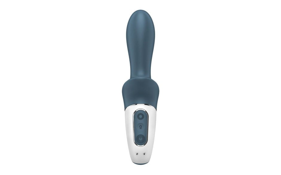 Satisfyer Air Pump Booty 2 Anal Vibrator Dark Grey - - Anal Vibrators