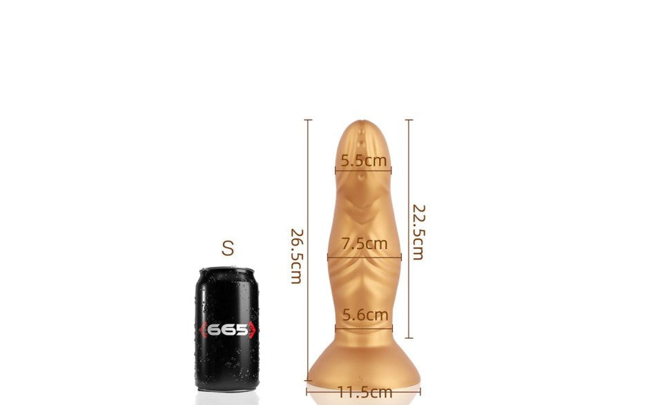 Sport Fucker Pupa Liquid Silicone Fantasy Dildo Small - - Non-Realistic Dildos