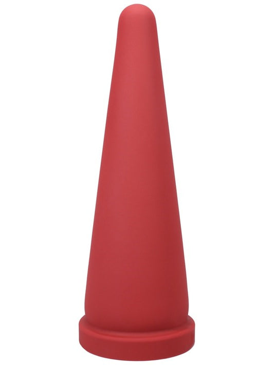 Tantus Cone Butt Plug Large Red - Butt Plugs
