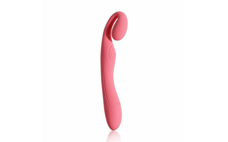 Arosum G Snuggle Ultrasoft Sprout Shaped Unisex Rechargeable G Spot Vibrator - - G-Spot Vibrators