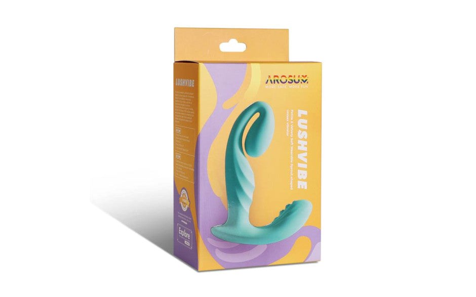 Arosum LushVibe Wearable Sprout Shaped Unisex G Spot Vibrator - - G-Spot Vibrators