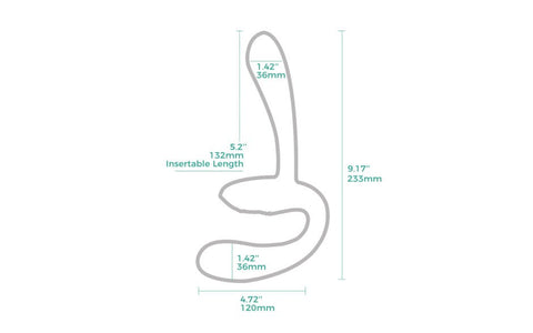 Arosum Sapphi Detachable Strapless Strap On Double Vibrator - Strap On Sextoys