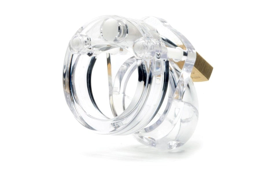 CB X Male Chastitiy Cock Cage Mini Me Clear - - Male Chastity