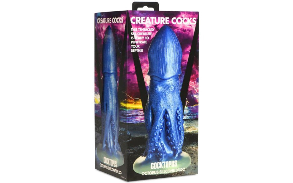 Creature Cocks Cocktopus Octopus Silicone Dildo - - Realistic Dildos