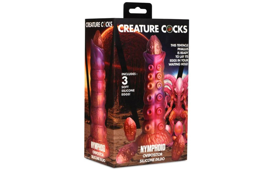 Creature Cocks Nymphoid Ovipositor Fantasy Silicone Dildo - - Realistic Dildos