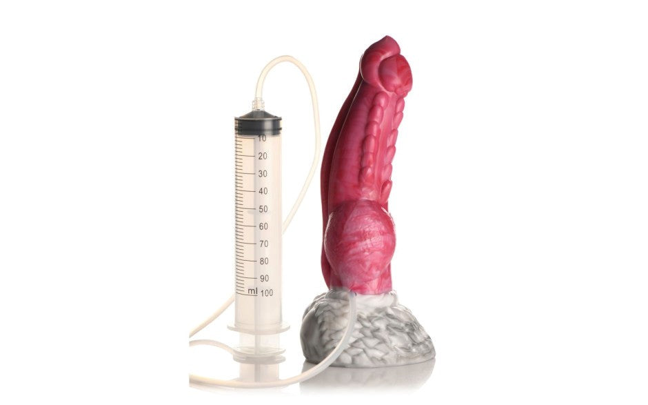 Creature Cocks Resurrector Phoenix Squirting Silicone Fantasy Dildo - - Realistic Dildos