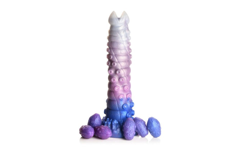 Creature Cocks Tenta Queen Ovipositor Silicone Dildo With Eggs - - Realistic Dildos