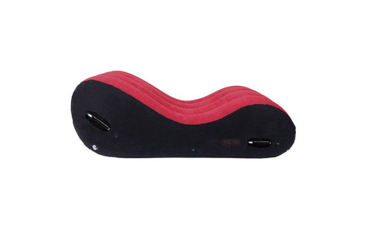 Daytona Inflatable Suede Love Lounge With Handrail Large - Sex Furniture