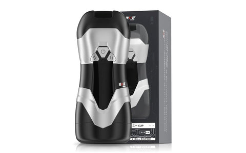 Drywell DVA Automatic USB Thrusting & Vibrating Male Masturbator - Masturbators and Strokers