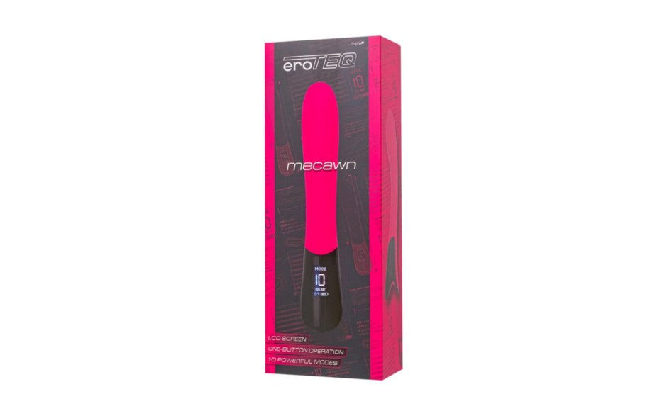 EroTeq Mecawn 10 Mode Slimline G Spot Vibrator Pink - - G-Spot Vibrators