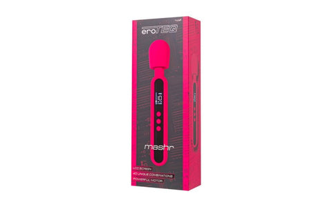 EroTeq Vibrating Body Wand Massager Mashr Pink - Body Wands