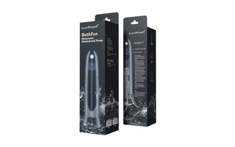 LuvPump BathFun Automatic USB Waterproof Penis Pump With Magic Sleeve - Penis Pumps And Stretchers