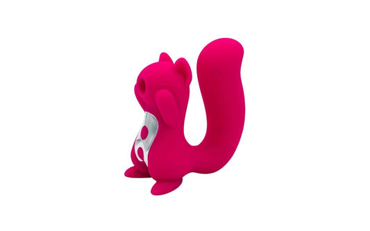 Natalies Toy Box Screaming Squirrel Air Pulse & G Spot Vibrator - Clit Ticklers and Pulsators