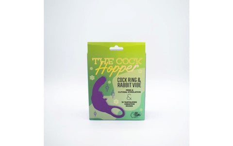 Natalies Toy Box The Cock Hopper Cock Ring & Bullet Vibrator - Vibrating Cock Rings
