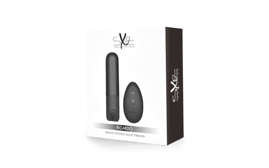 SXE Ricardo 10 Function Remote Control Bullet Vibrator - - Bullet Vibrators