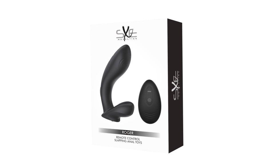 SXE Roger Remote Control Vibrating & Slapping Prostate Massager - - Prostate Toys