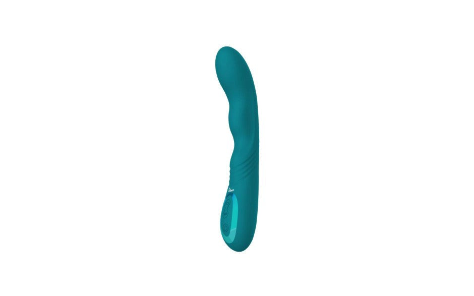 Viben Swagger Rechargeable 10 Function G Spot Vibrator Ocean - - G-Spot Vibrators