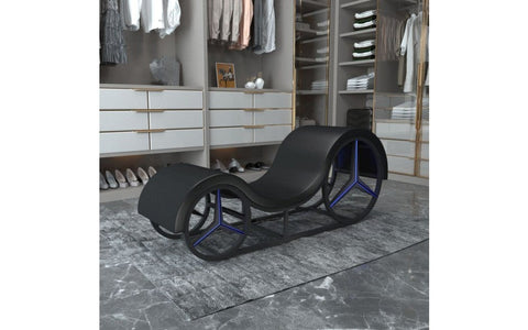 Daytona Kama Sutra Mebon Chaise Love Lounge Sex Furniture with Metal Frame and LED - Sex Furniture