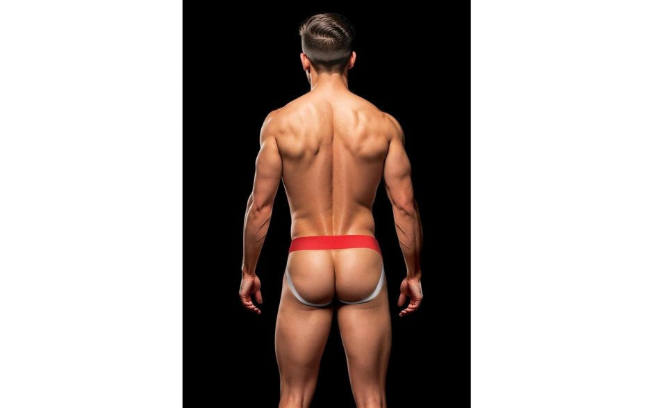 Envy Rainbow Pride Sexy Mens Jock Red - - Jocks and G-Strings