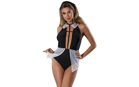 Exposed Lingerie Heaven Sent Womens Sexy Costume - Fancy Dress Ups