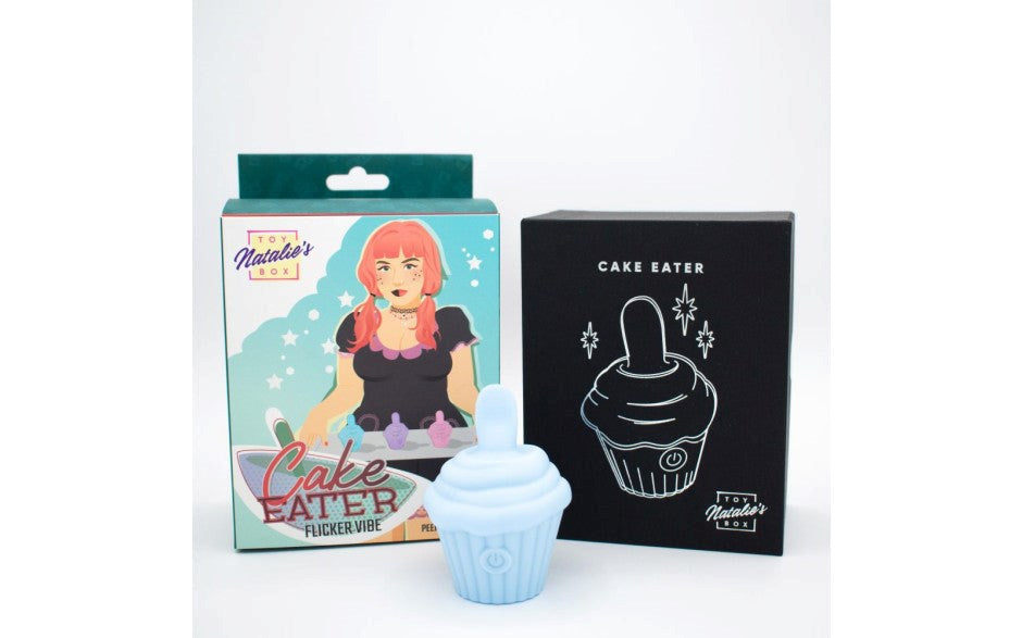 Natalies Toy Box Cake Eater 10 Functions Clit Flicker Stimulator - - Clit Ticklers and Pulsators