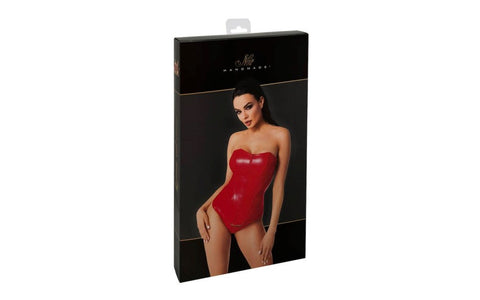 Noir Handmade Mysteria BDSM Play Corset Red - Her Fetish