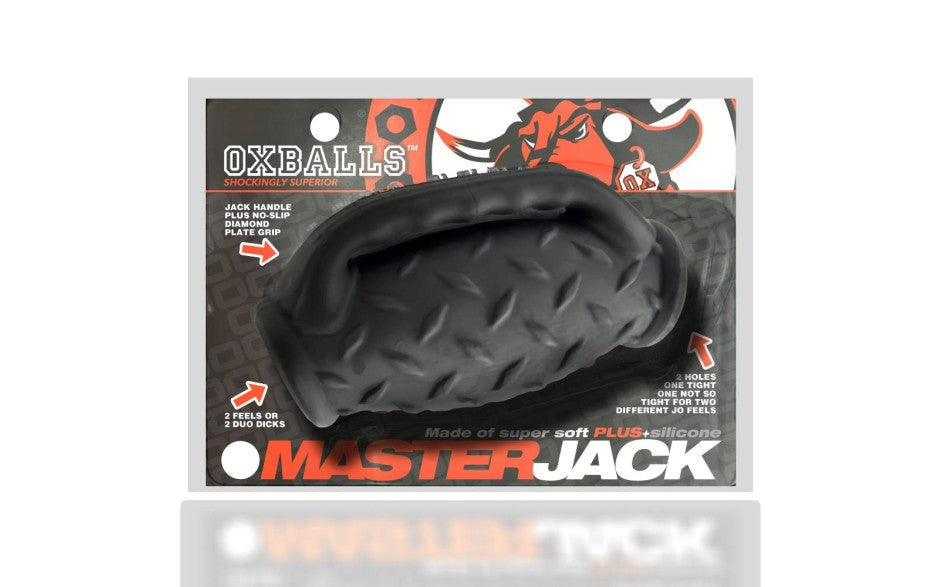 Oxballs Masterjack Double Penetration JO Male Stroker - - Masturbators and Strokers