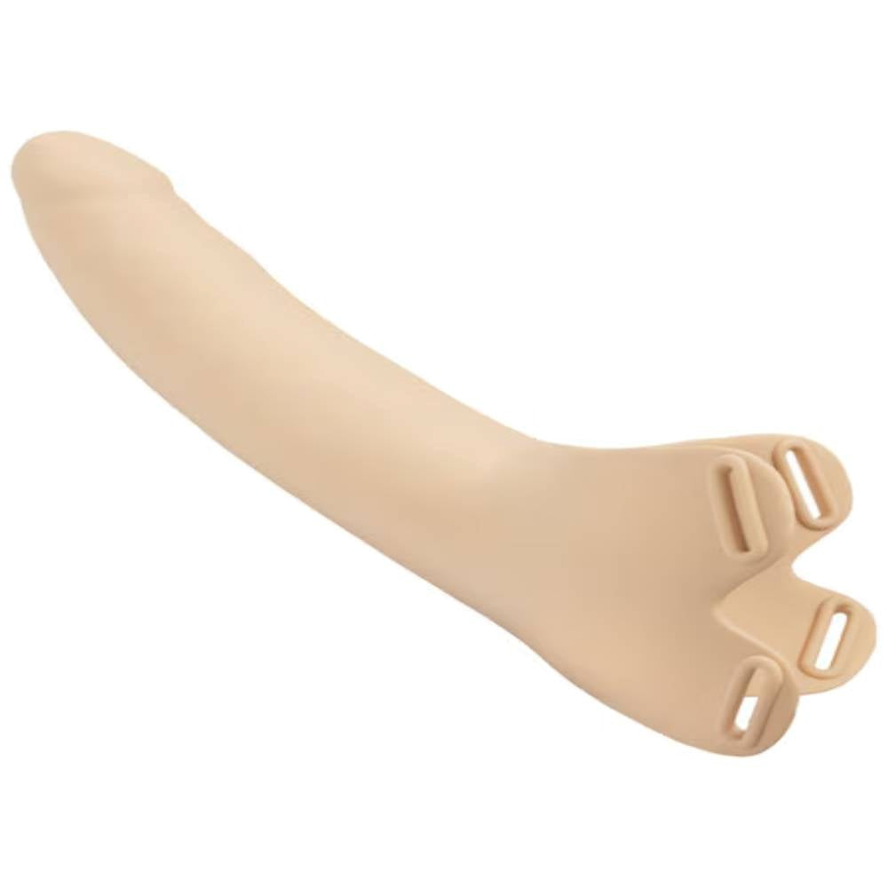 CalExotics Accommodator Strap On Silicone Dong - - Strap On Sextoys