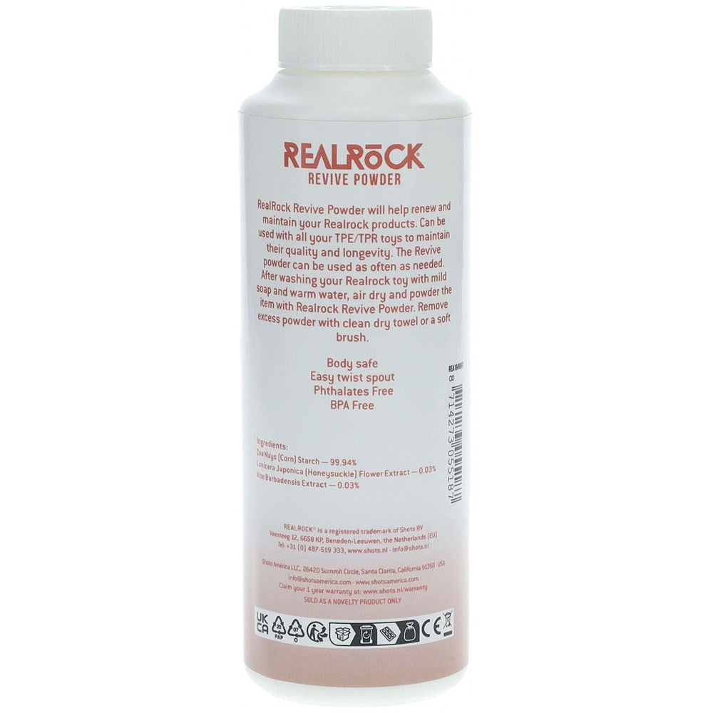 Shots REALROCK Revive Reviving Refreshing Powder - - Adult Toy Cleaner