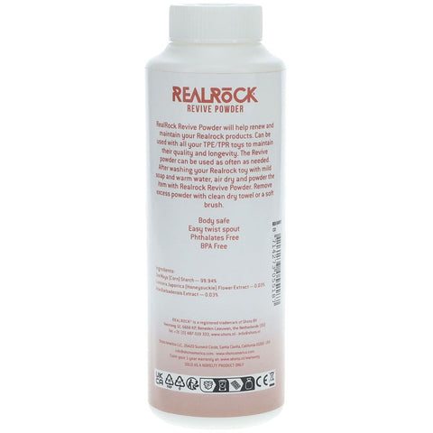 Shots REALROCK Revive Reviving Refreshing Powder - Adult Toy Cleaner