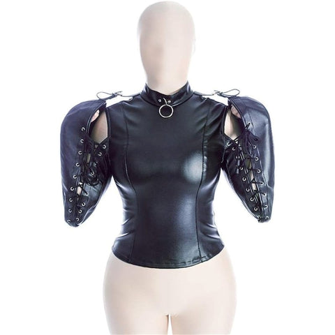 BDStyle Lace Up Straitjacket Bondage Harness - Cuffs And Restraints