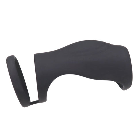 BDStyle Silicone Dual Ring Penis Sleeve - Penis Sleeves and Extenders