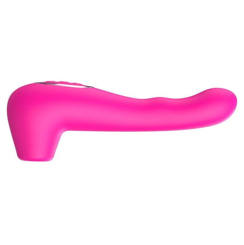 BDStyle Double Head Clitoral Suction Vibrator Rose - - Clit Ticklers and Pulsators