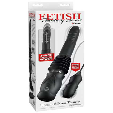 Fetish Fantasy Series Ultimate Silicone Thruster Dildo - Vibrating Dildos