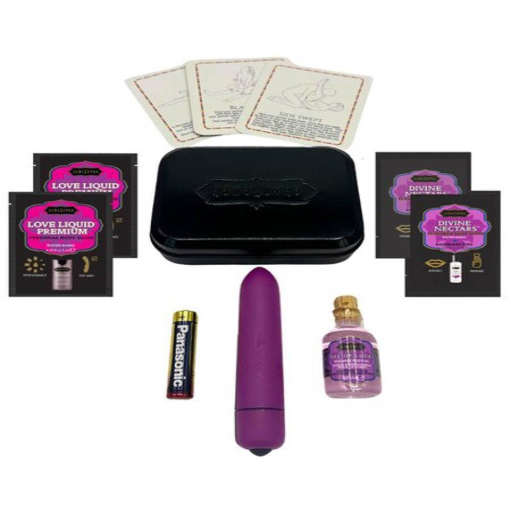 Kama Sutra Weekender Vibrator and Massage Oils Kit - Sex Kits