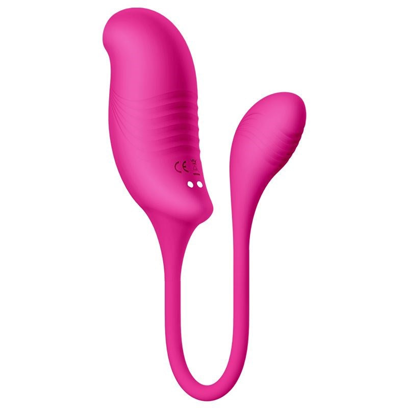 Loewie Erocome Tucana Double End Clitoral Suction Vibrator - - Clit Ticklers and Pulsators