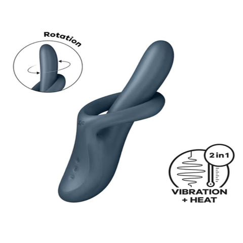 Satisfyer Heat Flex 4 Multi Functions G Spot Vibrator - G-Spot Vibrators