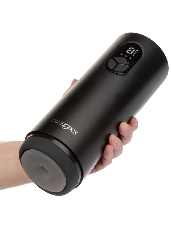 California Exotics Bionic Vibro Male Stroker with Oscillation & Suction - Masturbators and Strokers