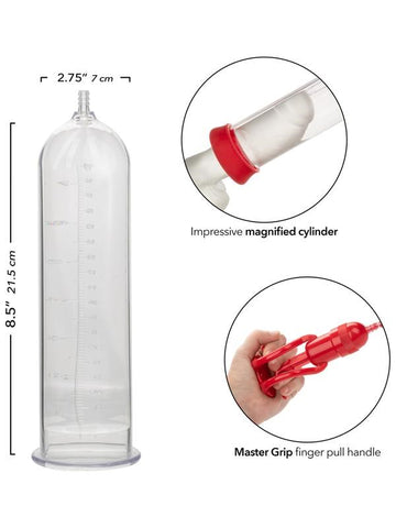 California Exotics Optimum Series Magnified Penis Pump - Penis Pumps And Stretchers