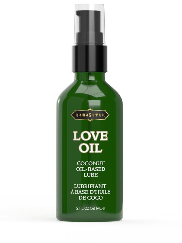 Kama Sutra LOVE OIL Coconut Oil Based Lube & Body Glide 59 ml - - Massage Oils and Lubricants